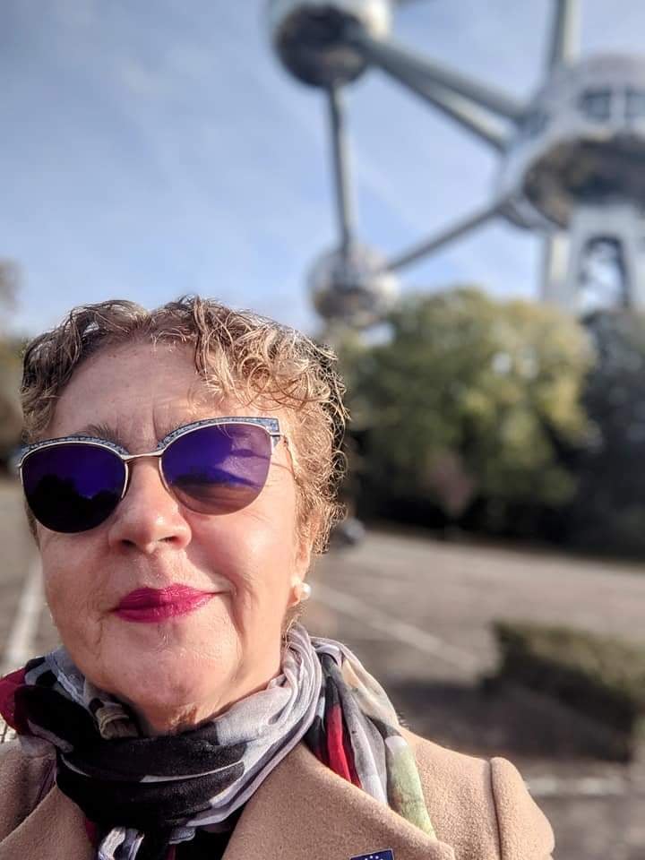 Carmen Bărbulescu la Atomium